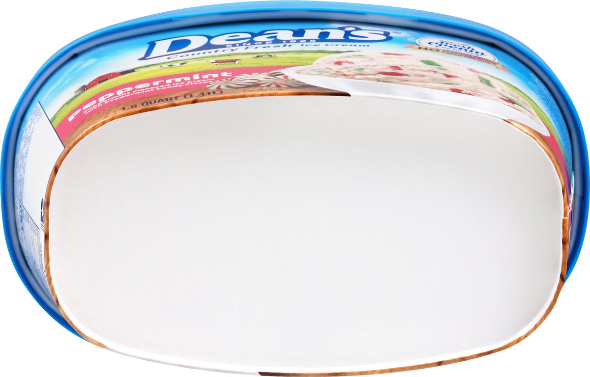 slide 3 of 9, Dean's Country Fresh Peppermint Ice Cream, 1.5 qt
