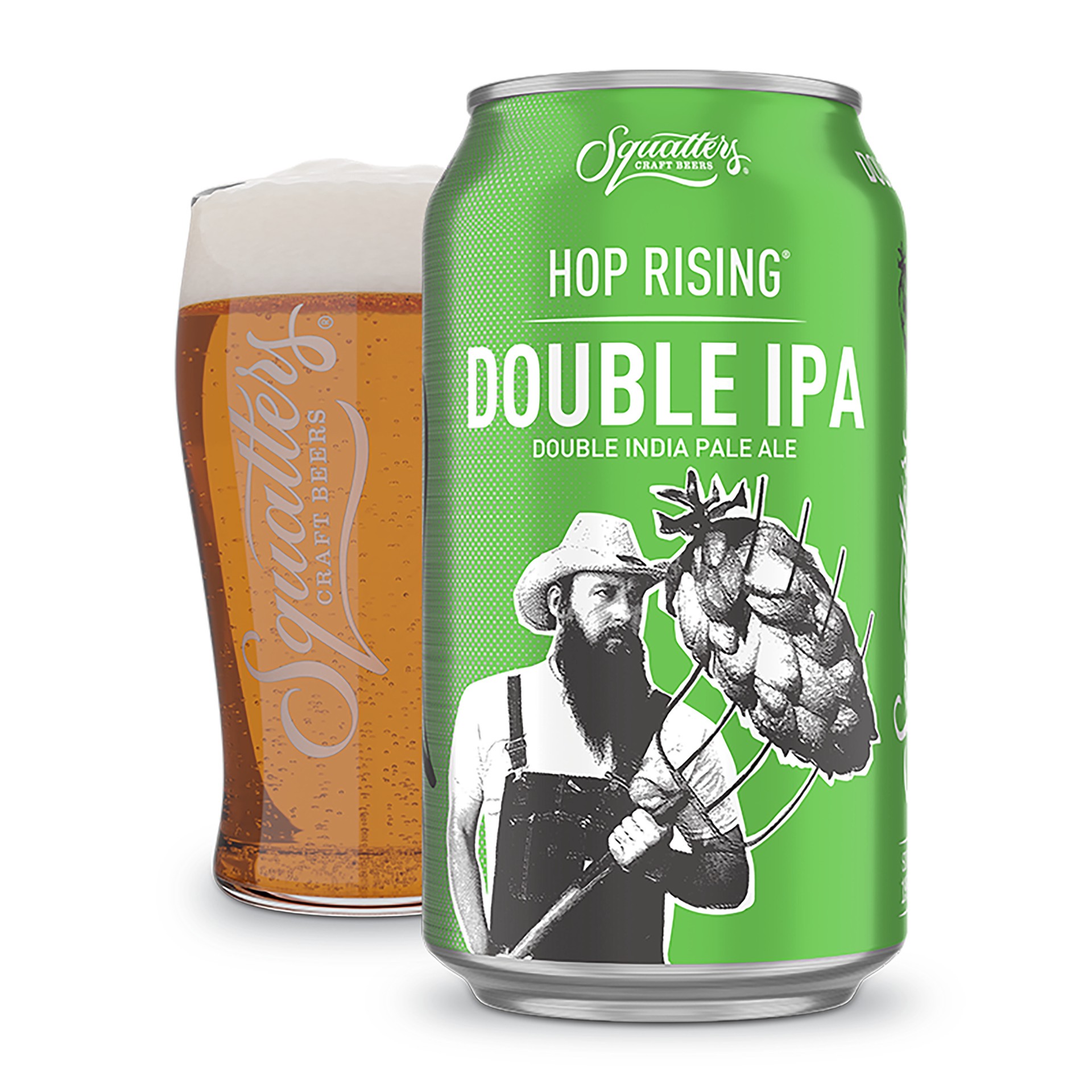 slide 6 of 8, Squatters Hop Rising 12 Pack Double IPA Beer 12 ea, 12 oz