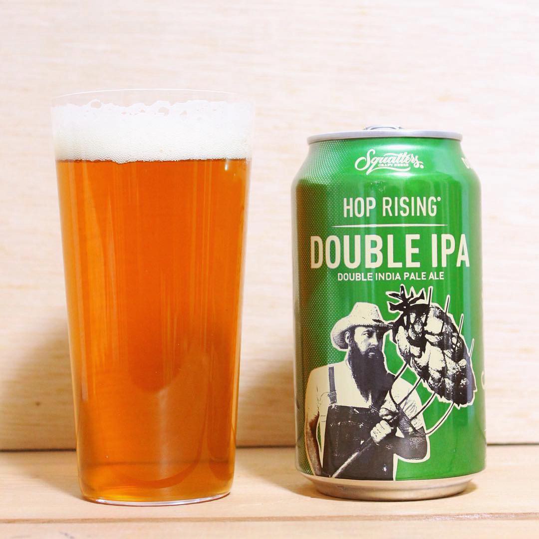 slide 2 of 8, Squatters Hop Rising 12 Pack Double IPA Beer 12 ea, 12 oz