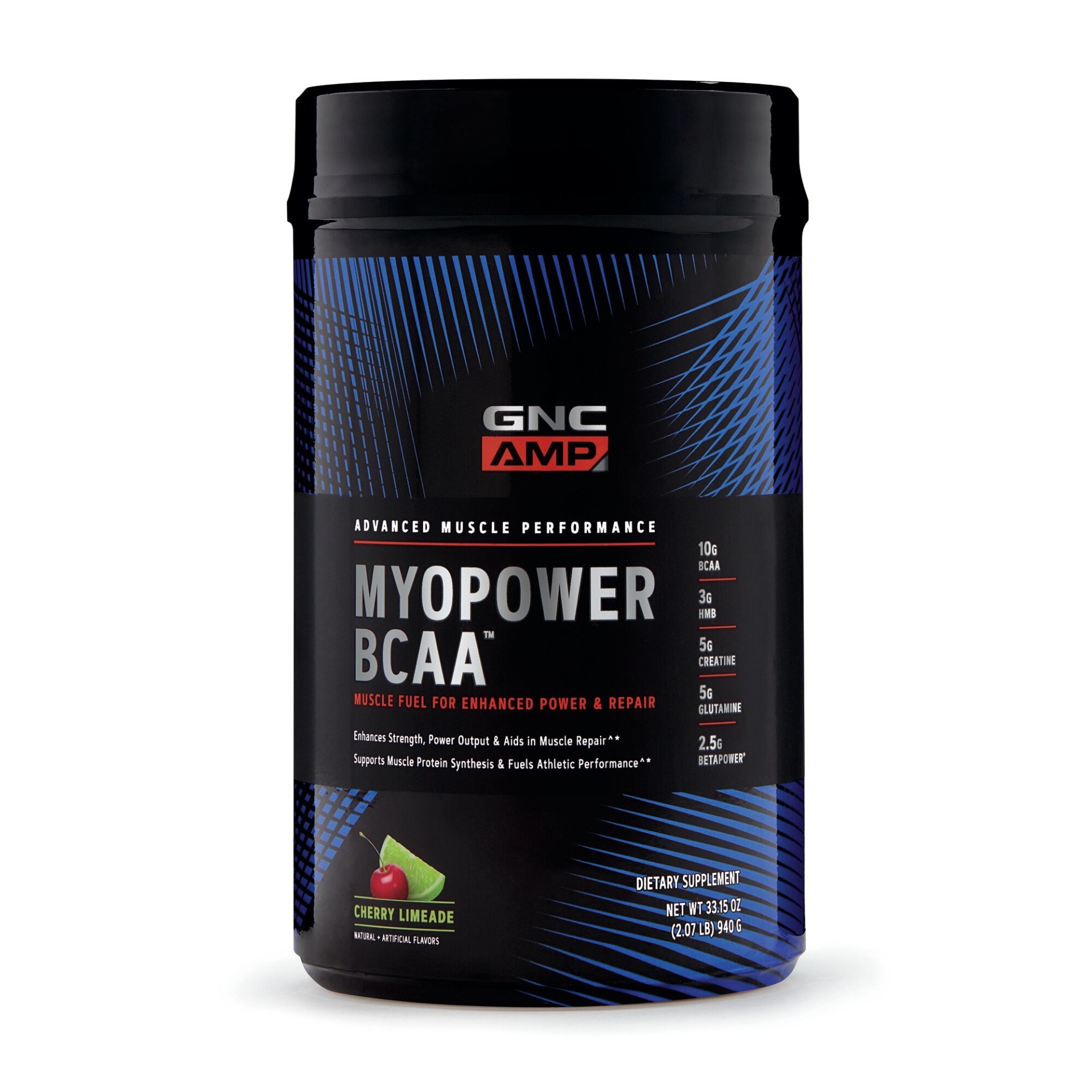 slide 1 of 1, GNC AMP MYOPOWER BCAA - Cherry Limeade, 1 ct