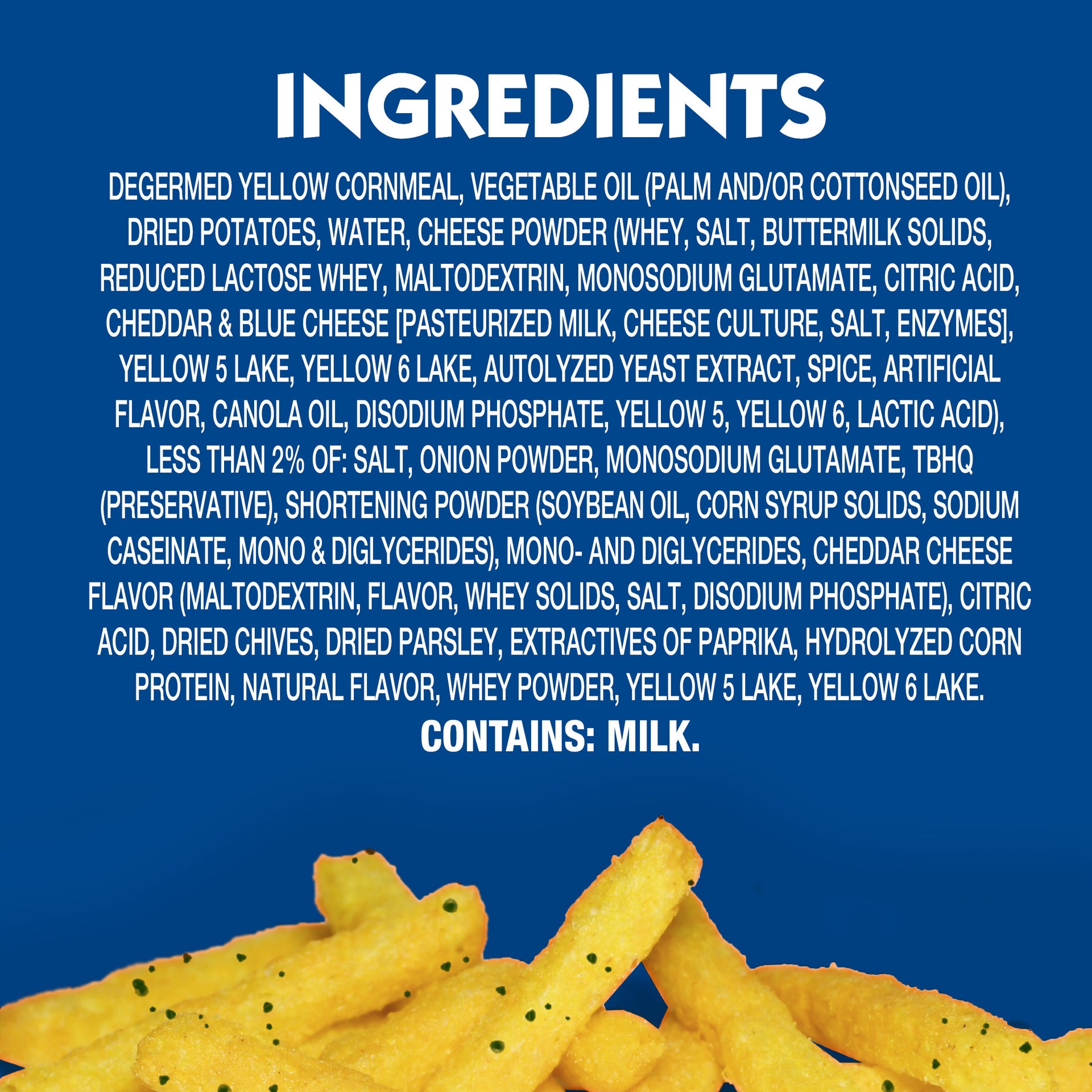 slide 4 of 5, Andy Capp's Cheddar Flavored Fries, 3 oz, 3 oz