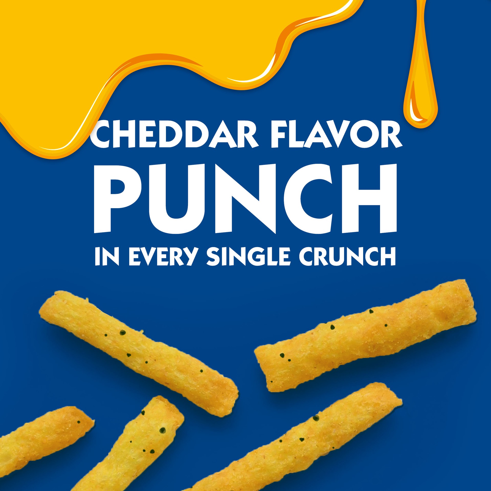 slide 5 of 5, Andy Capp's Cheddar Flavored Fries, 3 oz, 3 oz