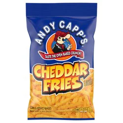 Andy Capp's Cheddar Flavored Fries, 3 oz
