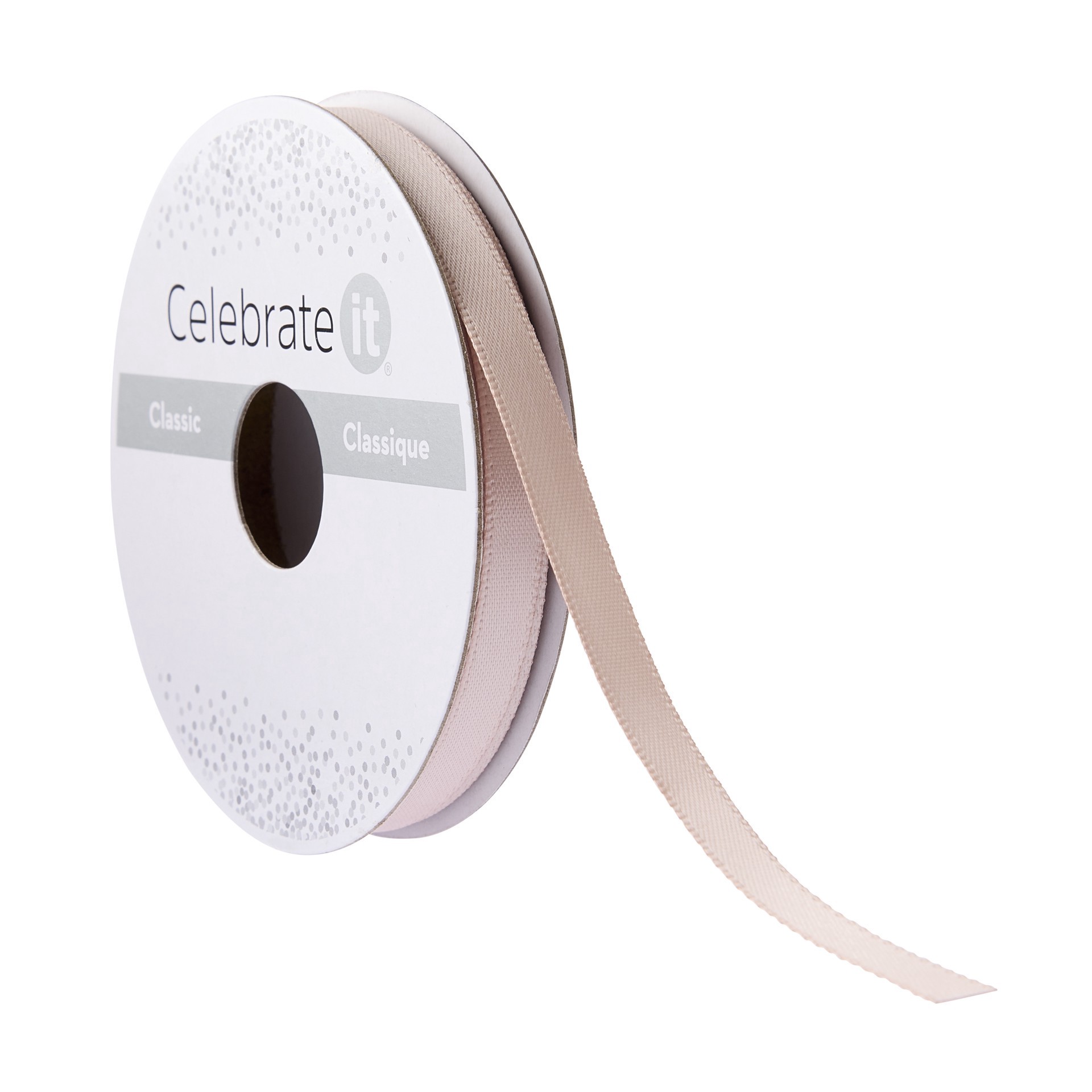 slide 4 of 7, 1/4" X 10yd. Satin Ribbon By Celebrate It, 1/4 in x 10 yd