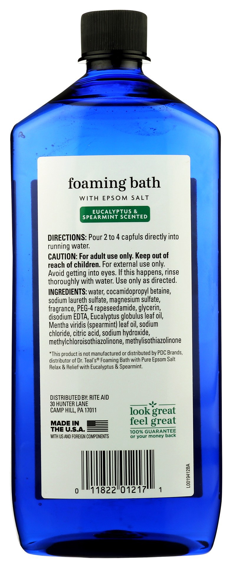 slide 2 of 3, Daylogic Foaming Bath With Epsom Salt, lavender, 34 fl oz