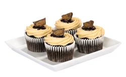 Giant Eagle Buckeye Cupcakes, 4 Ct.