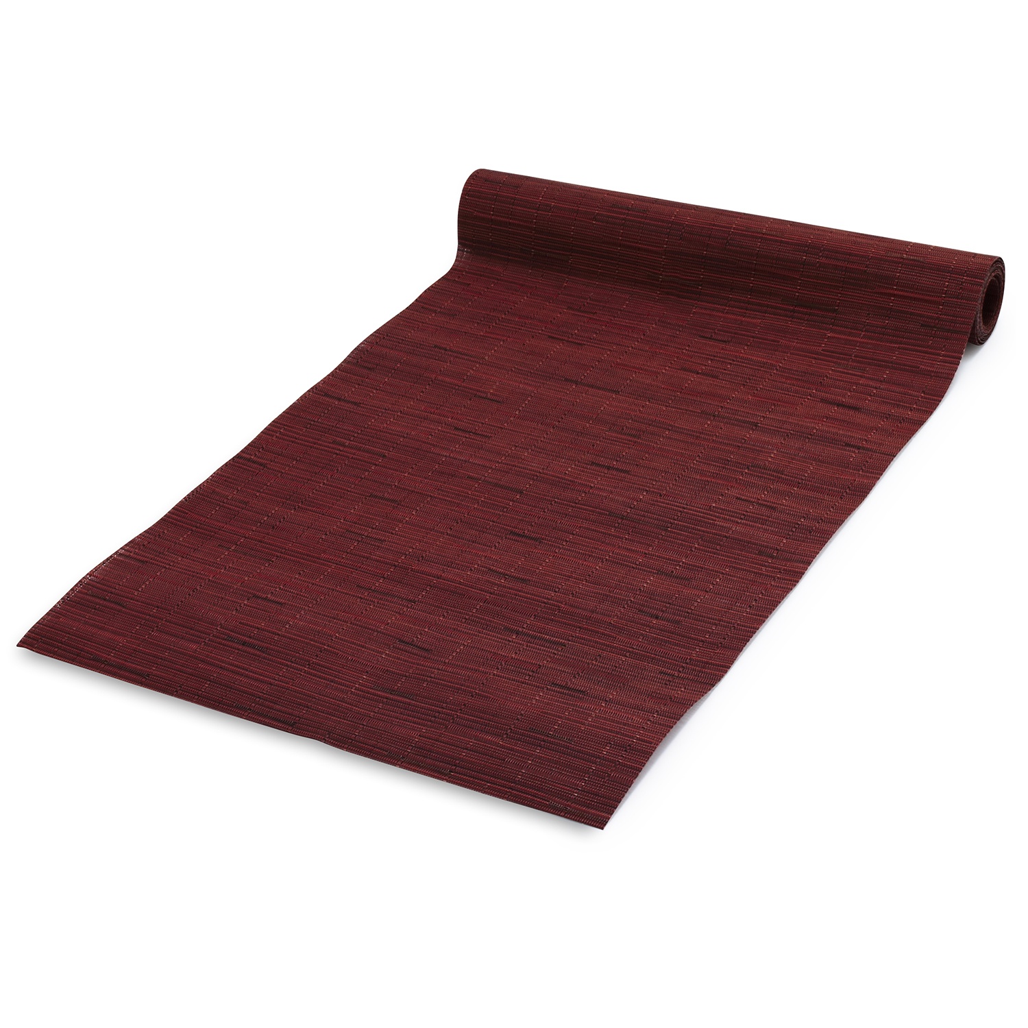 slide 1 of 1, Chilewich Bamboo Table Runner, Cranberry, 72 in x 14 in