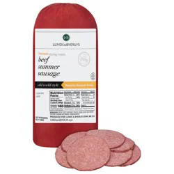 Lunds & Byerlys Premium Beef Summer Sausage