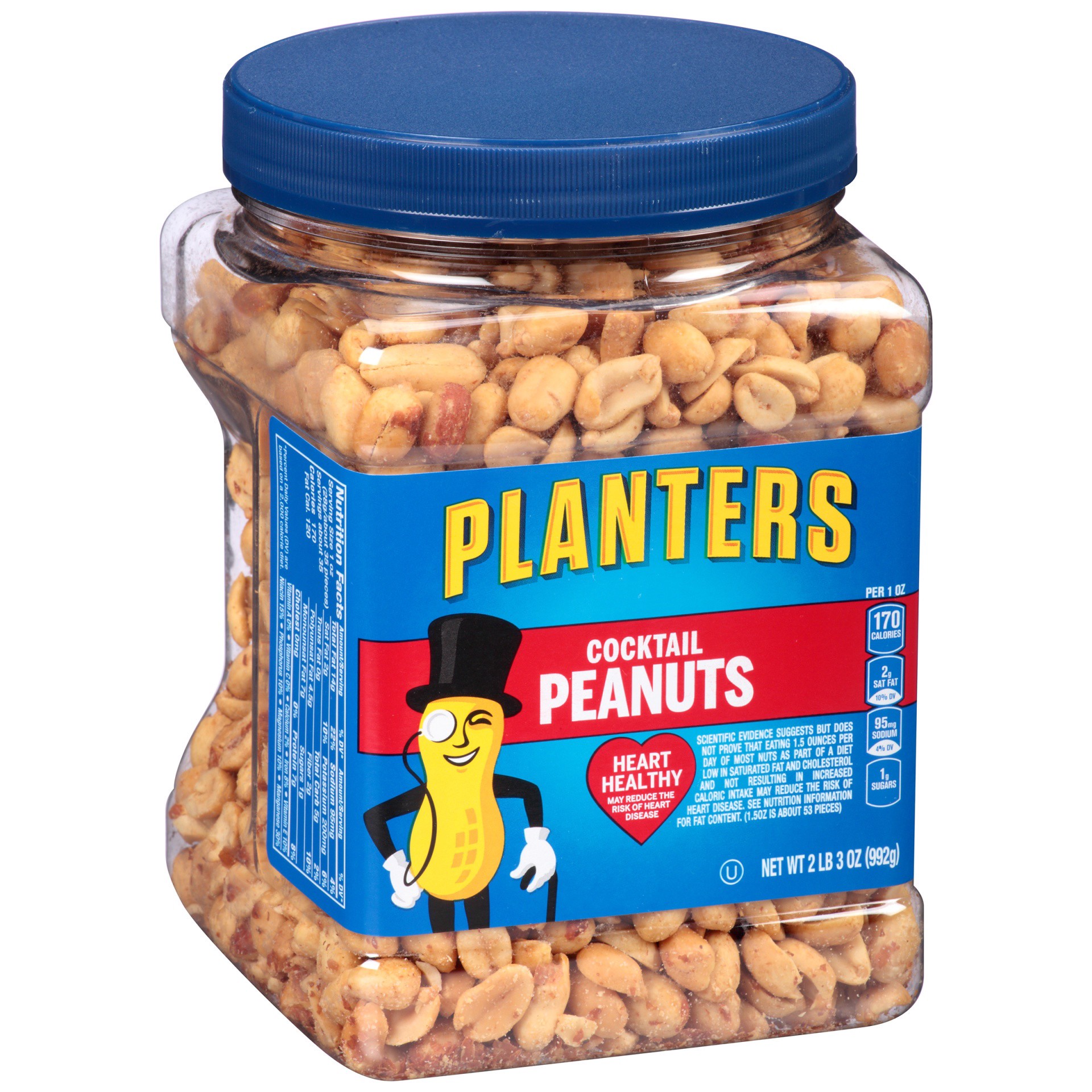 slide 3 of 13, Planters Salted Cocktail Peanuts 35 oz, 35 oz