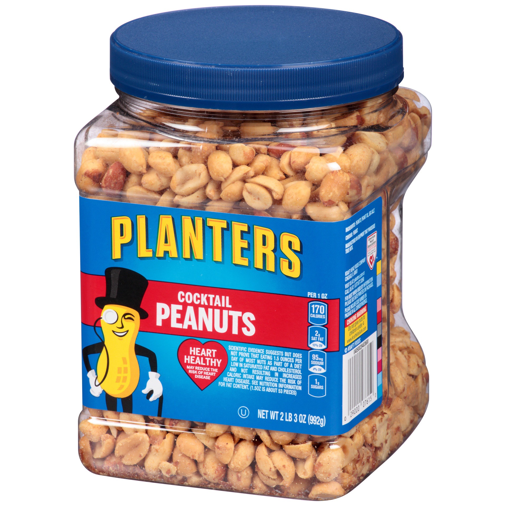 slide 12 of 13, Planters Salted Cocktail Peanuts 35 oz, 35 oz