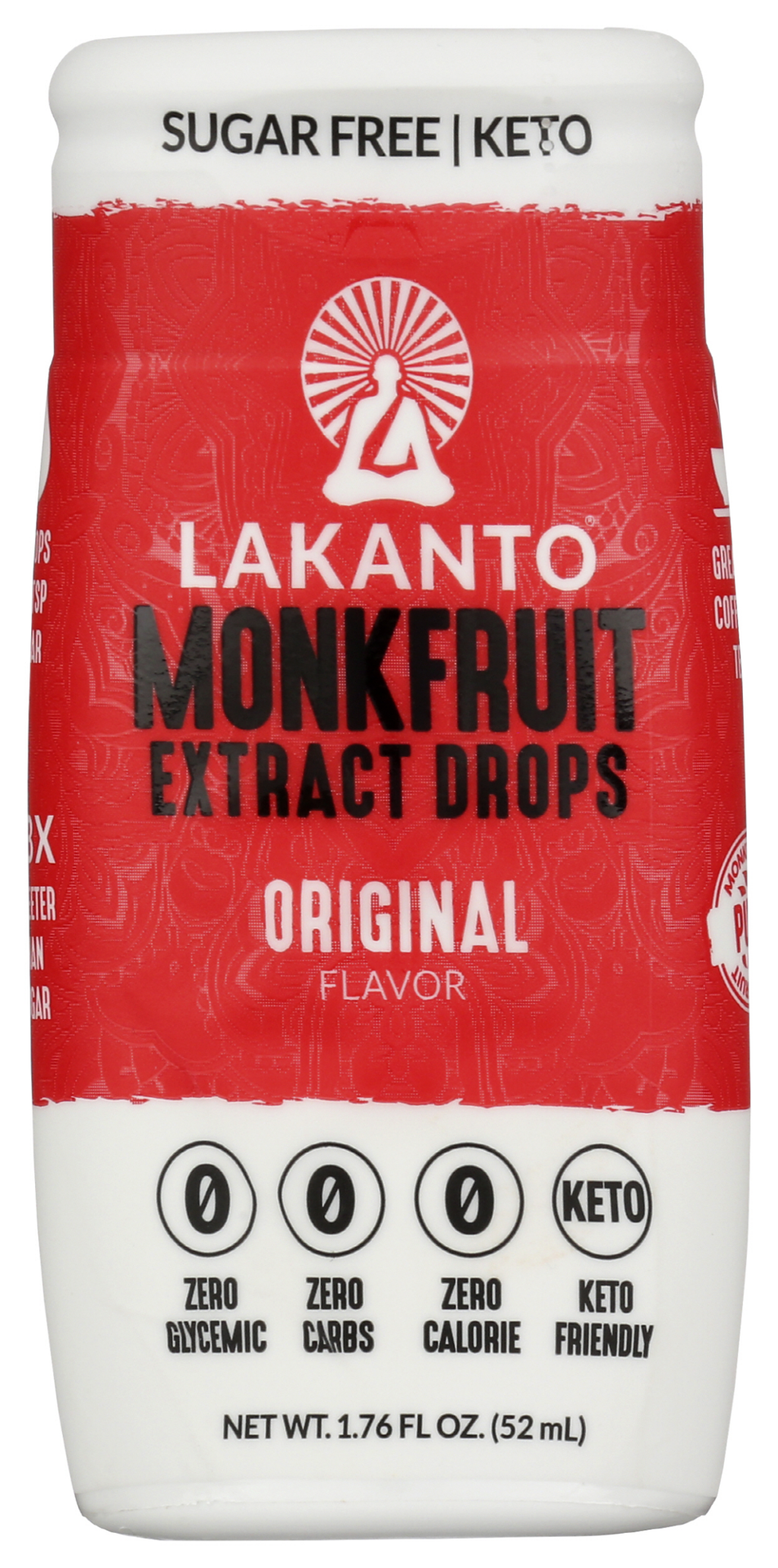 slide 1 of 9, Lakanto Original Original Flavor Monkfruit Extract Drops 1.76 fl oz, 1.76 fl oz