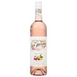 San Antonio Fruit Farm Semi-Sweet Cherry Lime Rose Wine 750 ml
