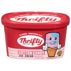 Thrifty Cotton Candy Ice Cream 1.5 qt