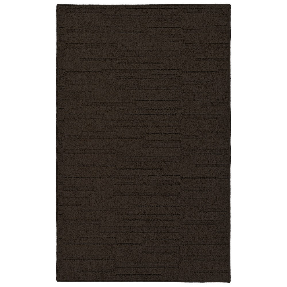 slide 1 of 1, Garland Pixel Chocolate Accent Rug, 30 x 48 in