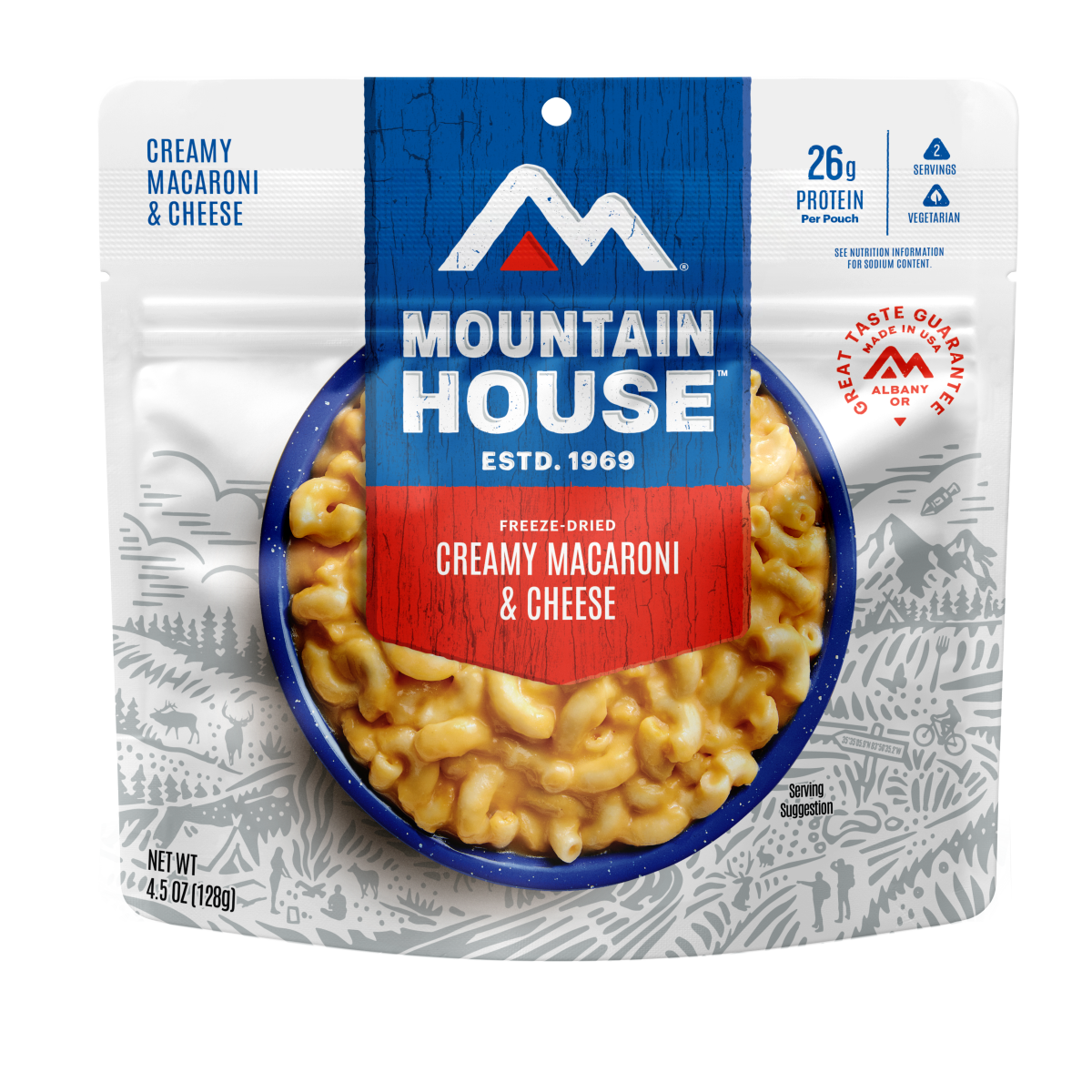 slide 1 of 9, Mountain House Creamy Macaroni & Cheese, 4.5 oz