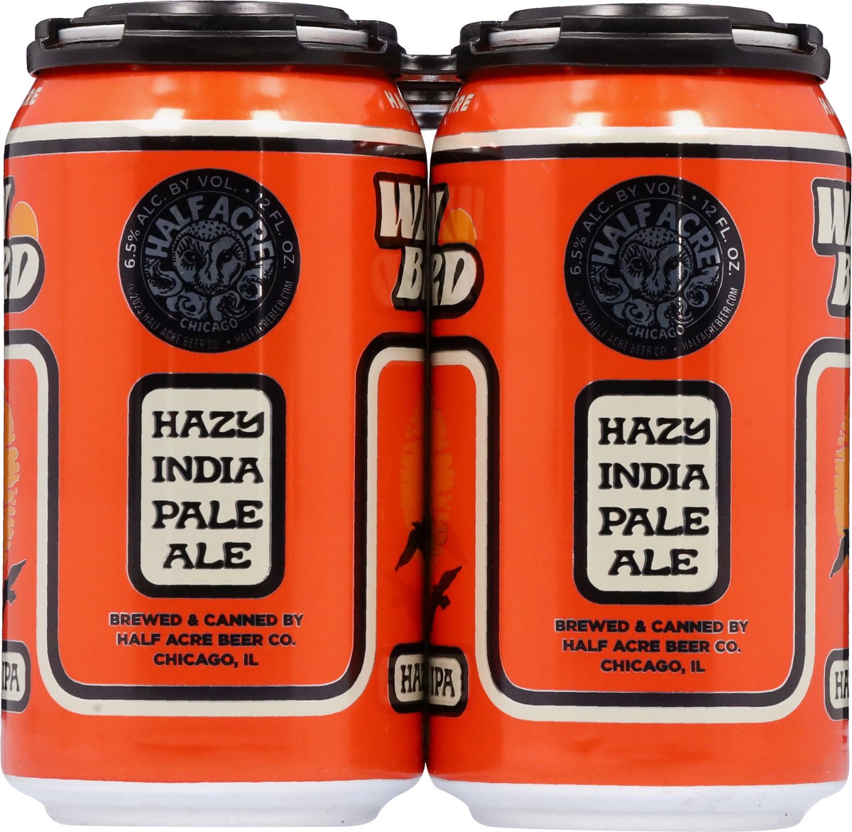 slide 5 of 12, Half Acre Brewing Co. Hazy IPA Way Bird Beer 6 - 12 oz Cans, 6 ct; 12 oz