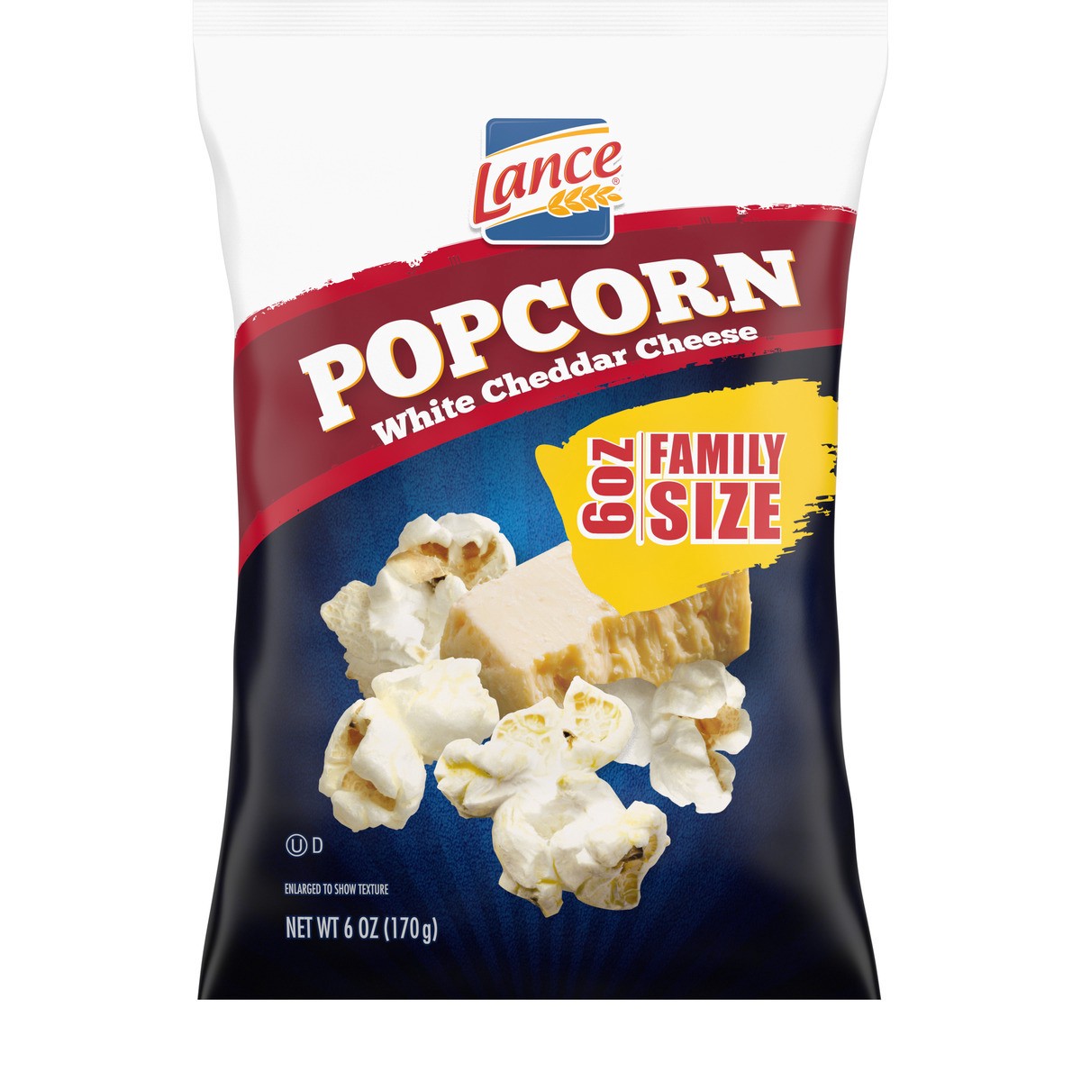 slide 9 of 11, Lance White Cheddar Cheese Popcorn, 6 oz