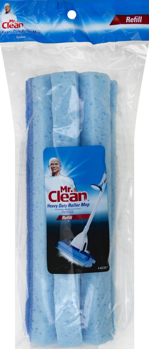 slide 2 of 2, Mr. Clean Roller Mop Refill 1 ea, 1 ct