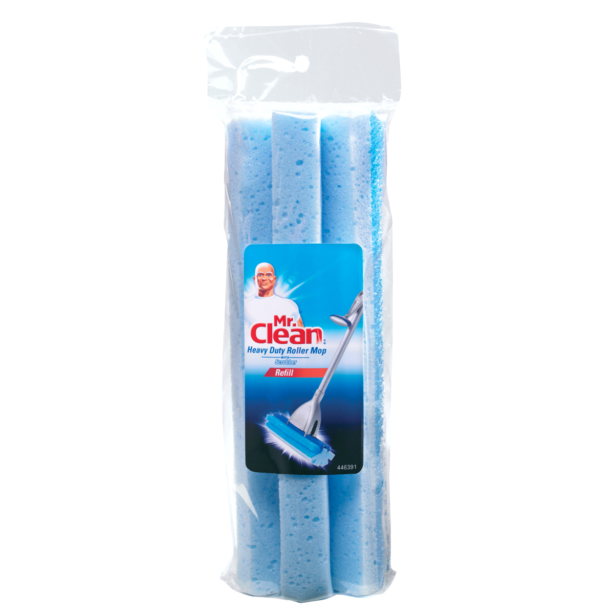 slide 1 of 2, Mr. Clean Roller Mop Refill 1 ea, 1 ct