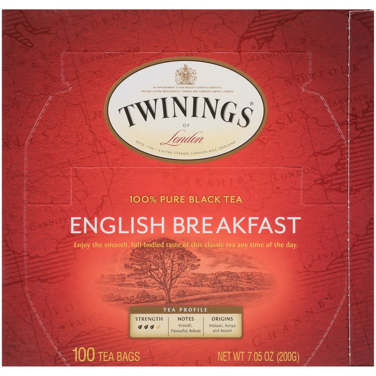 slide 12 of 12, Twinings English Breakfast Tea - 100 ct, 100 ct