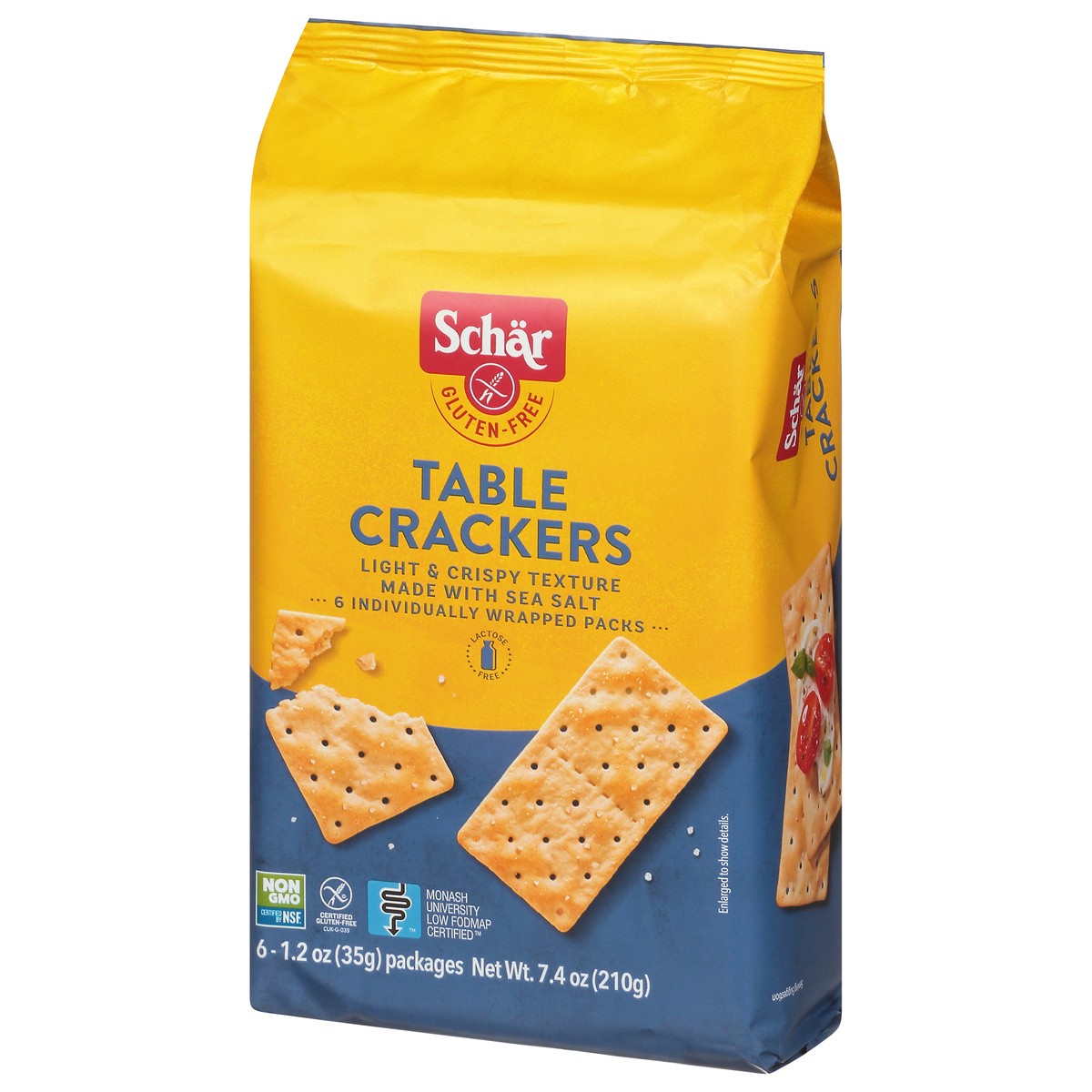 slide 13 of 14, Schär Gluten Free Table Crackers, 7.4 oz