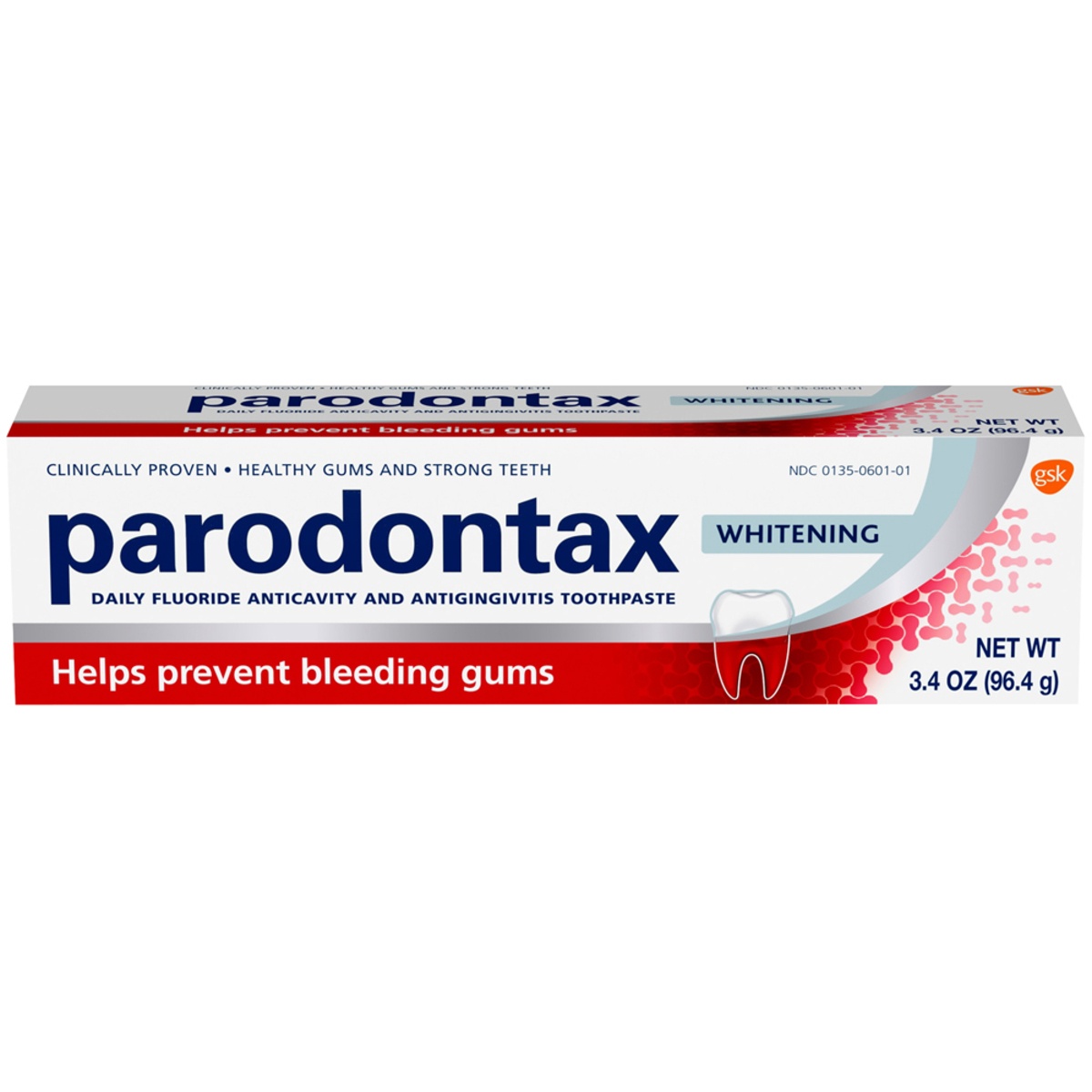 slide 1 of 3, Parodontax Whitening Toothpaste, 