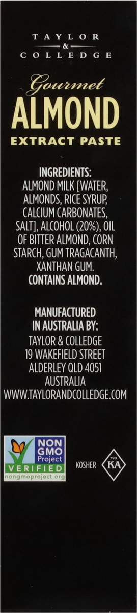 slide 4 of 12, Taylor & Colledge Gourmet Almond Extract Paste 1.4 oz, 1.4 oz