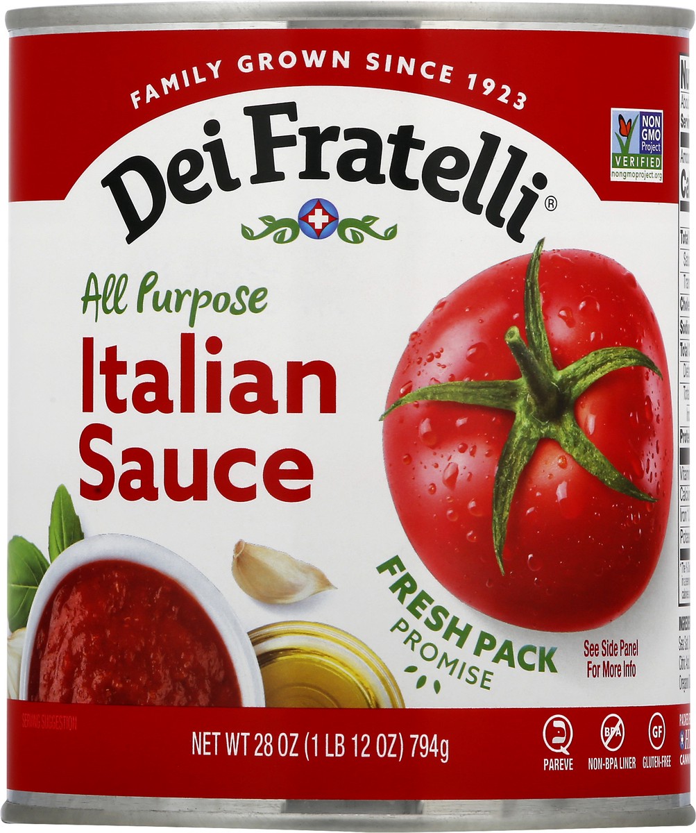 slide 1 of 9, Dei Fratelli All Purpose Italian Sauce, 28 oz