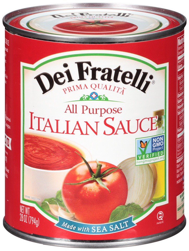slide 1 of 9, Dei Fratelli All Purpose Italian Sauce, 28 oz