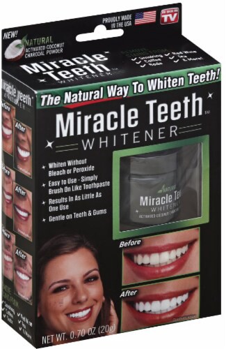 slide 1 of 6, Miracle Teeth Teeth Whitener 0.7 oz, 0.7 oz