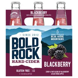 Bold Rock Blackberry Hard Cider 6pk Btl