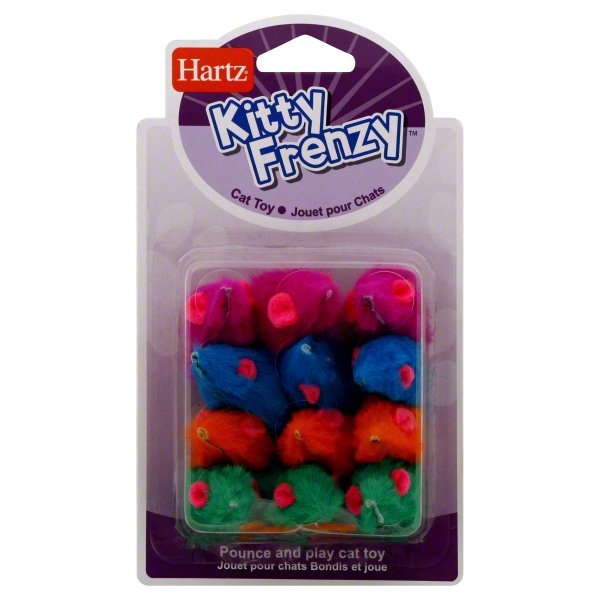 slide 1 of 1, Hartz Kitty Frenzy Pounce And Play Cat Toy, 1 ct