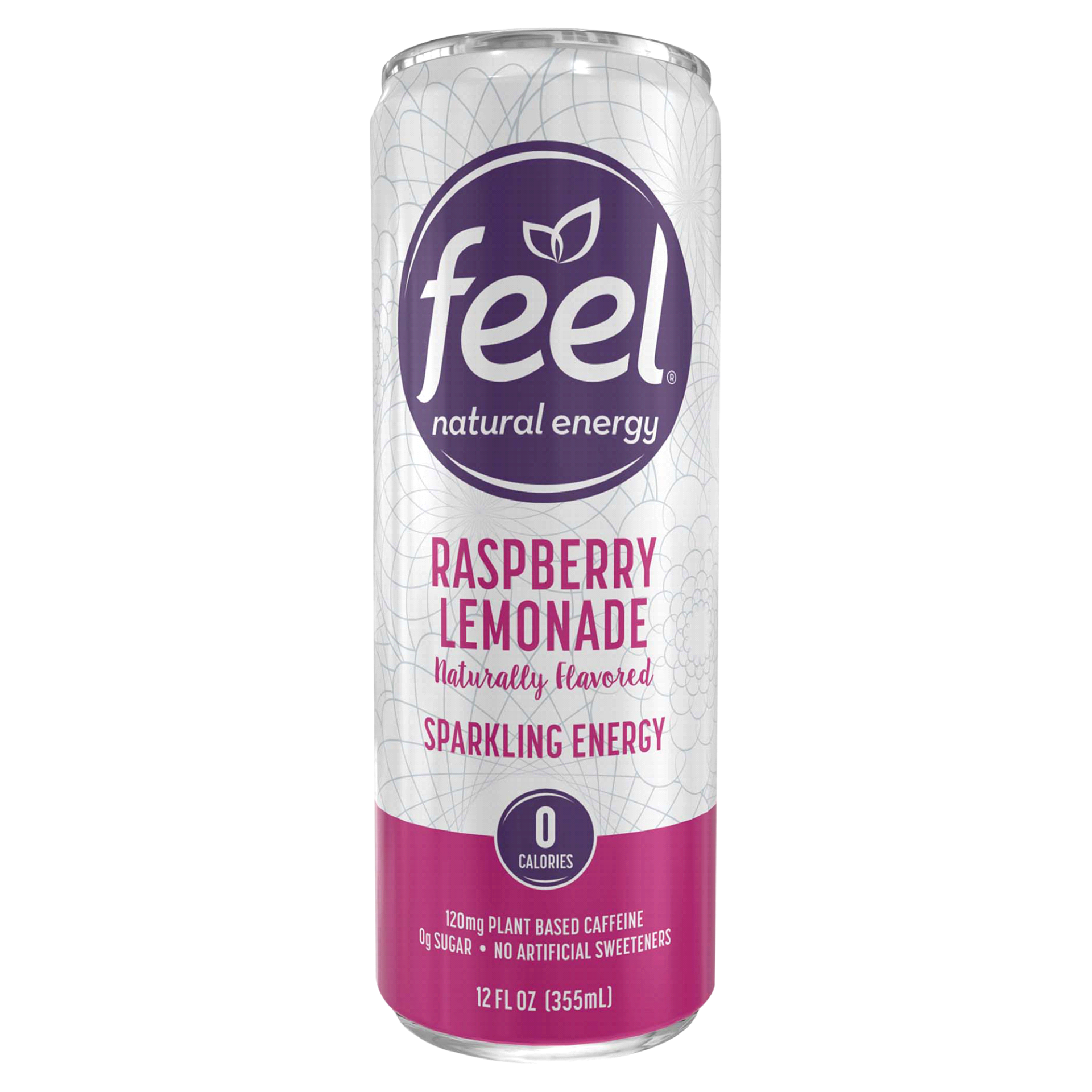 slide 1 of 9, Feel Natural Energy Bev Raspberry Lemona - 12 oz, 12 oz
