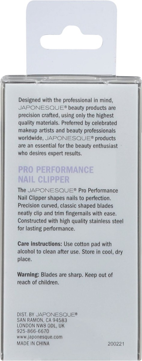 slide 4 of 9, Japonesque Pro Performance Nail Clipper, 1 ct