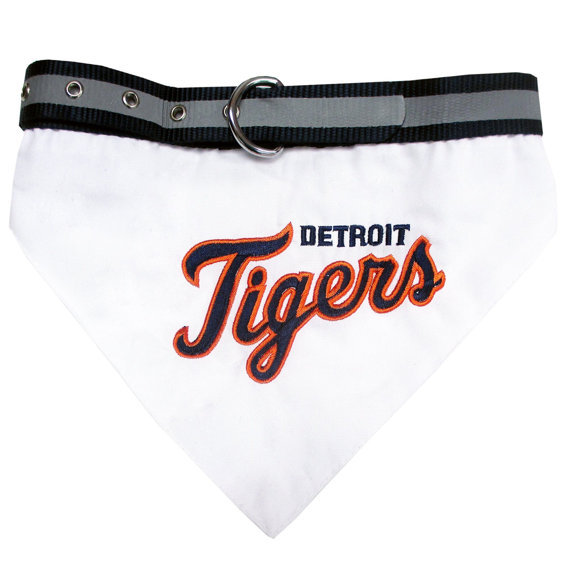 slide 1 of 1, Pets First Detroit Tigers Collar Bandana, SM