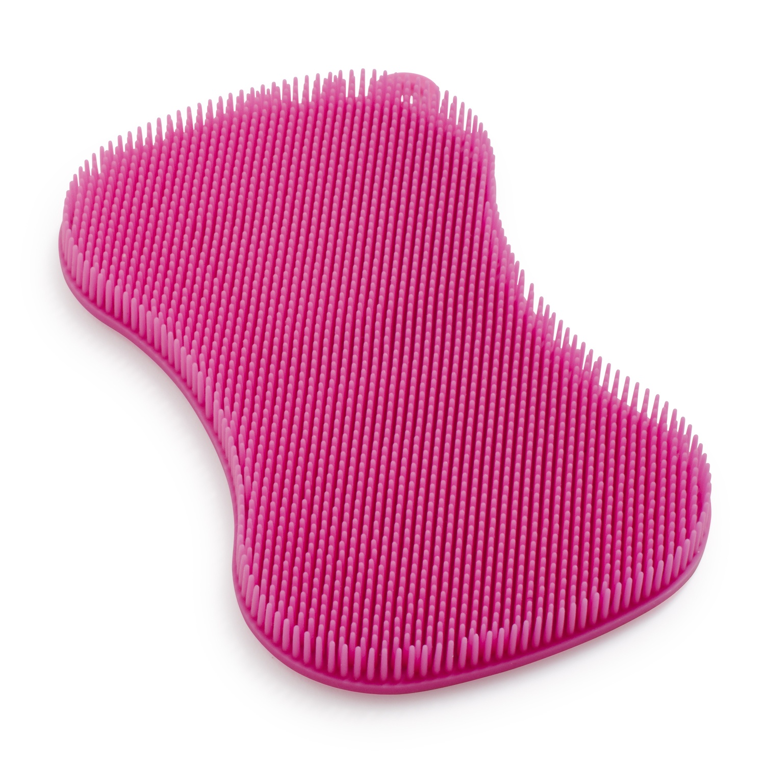 slide 1 of 1, Sur La Table Dual-Action Silicone Sponge, Pink/Purple, 1 ct