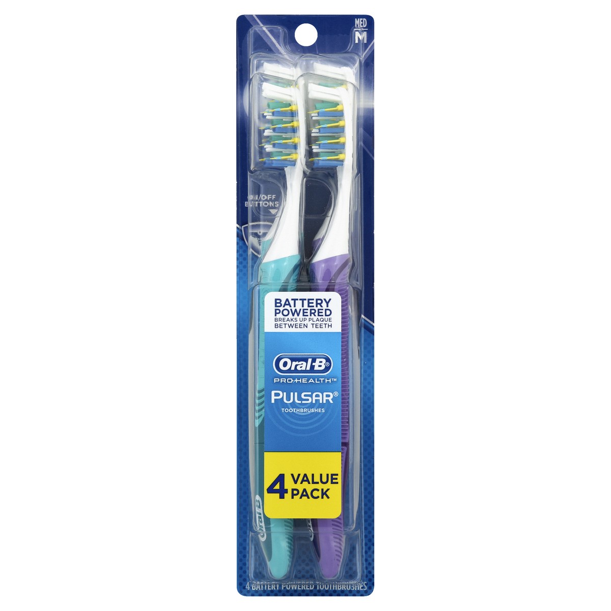 slide 4 of 8, Oral-B Toothbrushes 4 ea, 4 ct