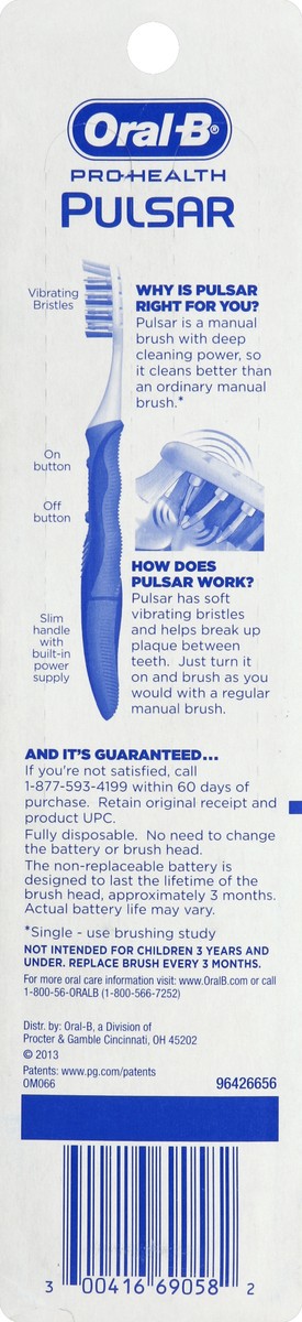 slide 3 of 8, Oral-B Toothbrushes 4 ea, 4 ct