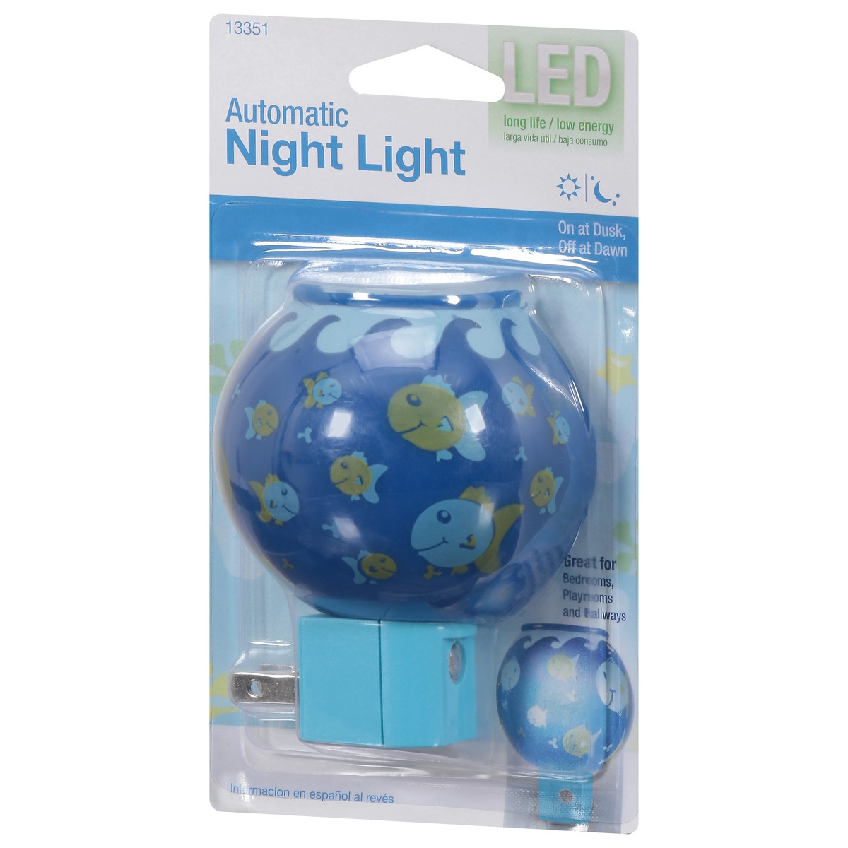 slide 3 of 9, GE LED Automatic Night Light 1 ea, 1 ct