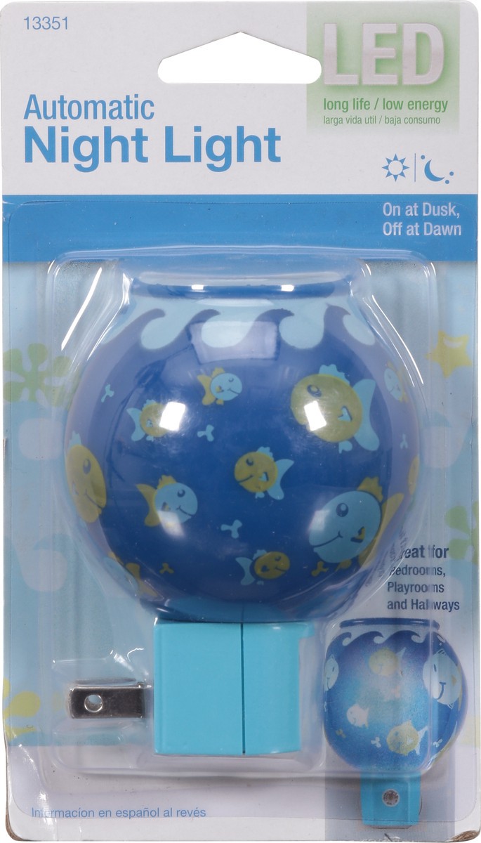 slide 6 of 9, GE LED Automatic Night Light 1 ea, 1 ct