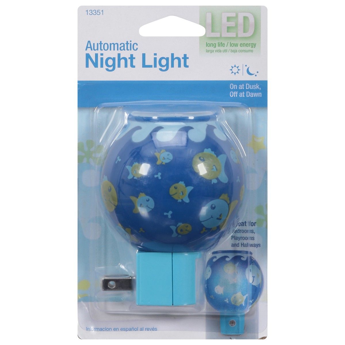 slide 1 of 9, GE LED Automatic Night Light 1 ea, 1 ct