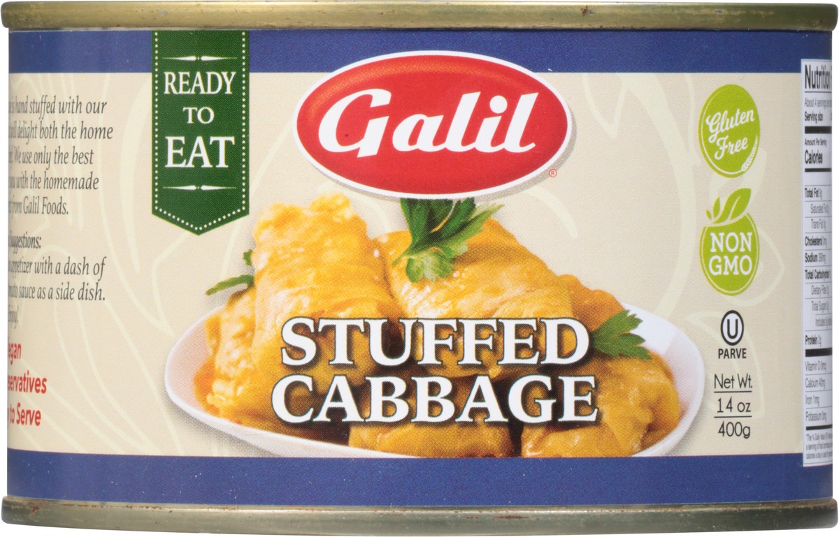 slide 2 of 9, Galil Stuffed Cabbage, 14 oz