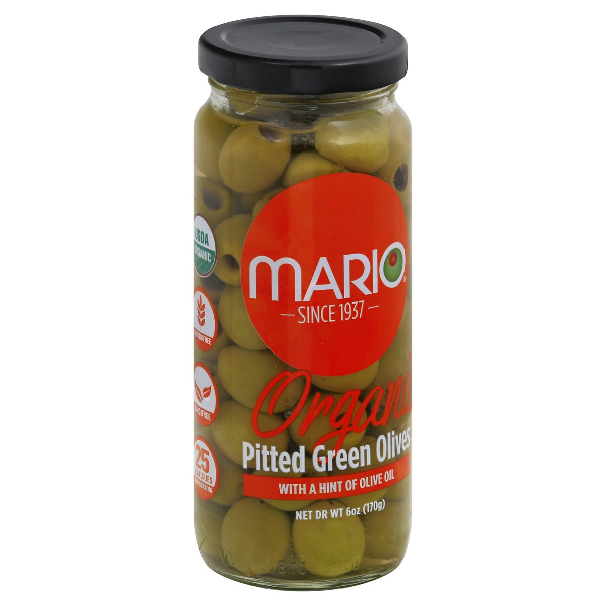 slide 5 of 12, Mario Organic Stuffed Green Olives 6.7 oz, 6.7 oz