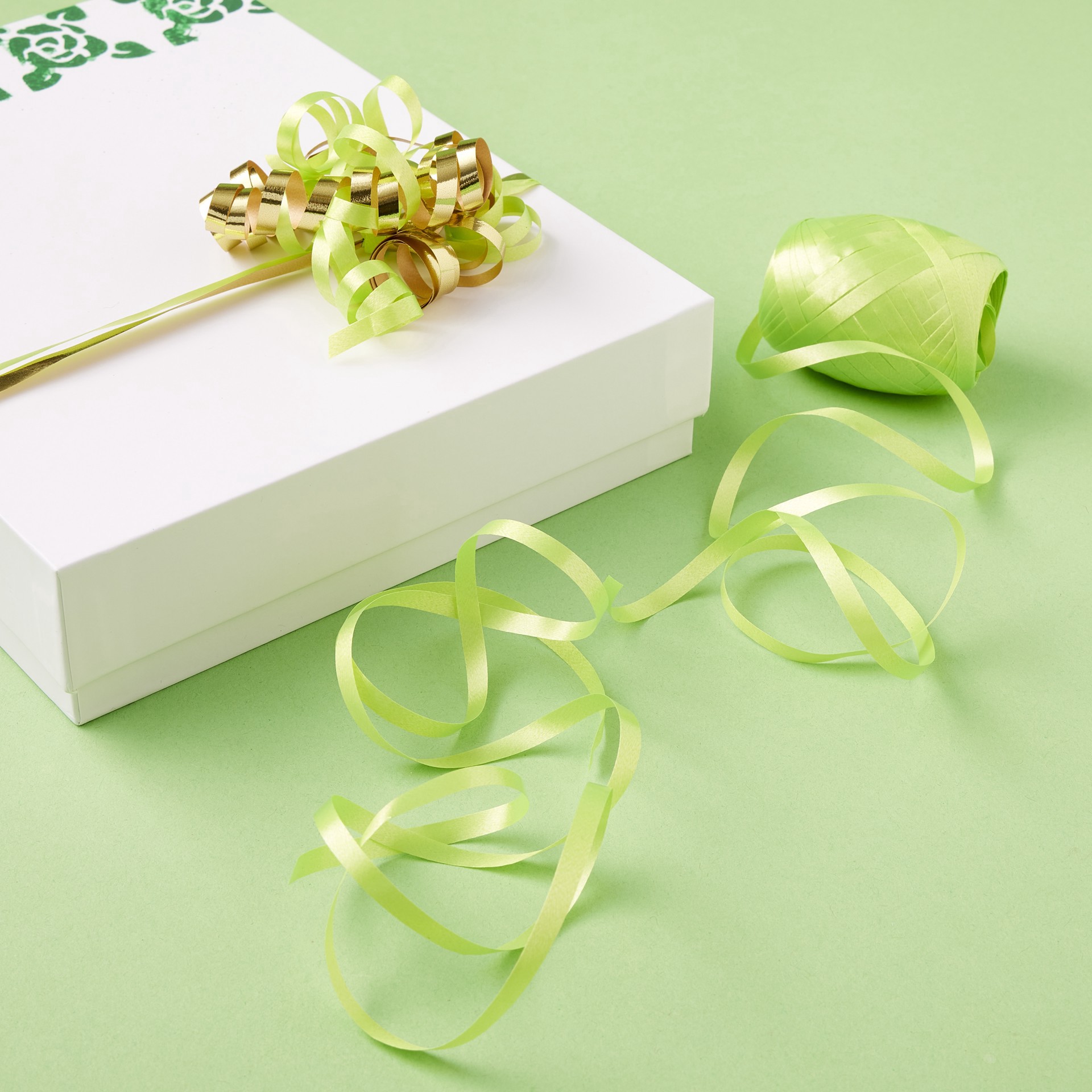 slide 4 of 4, 66ft. Citrus Lime Ribbon Keg By Celebrate It, 66 ft