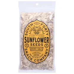 South Forty Snack Company Giant Sized Salt Sunflower Seed 8 oz