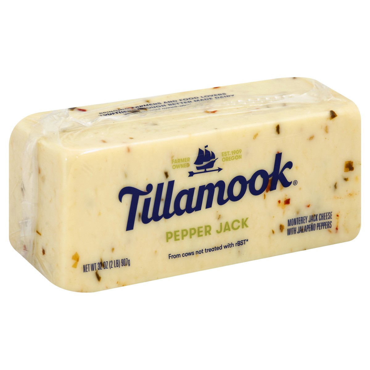 Tillamook Pepper Jack Cheese Block 2 lb Shipt