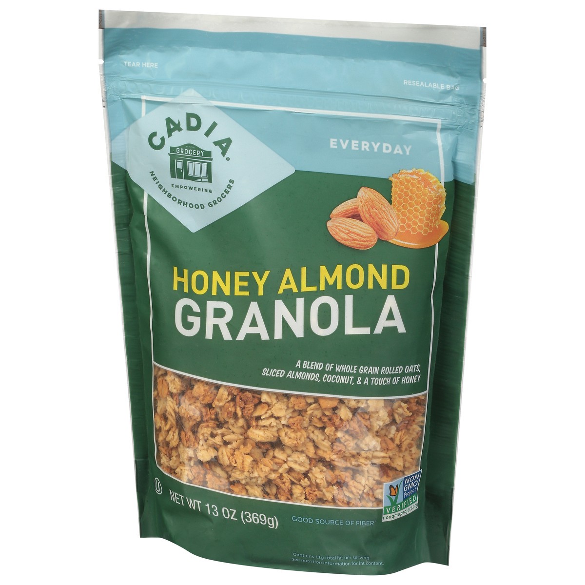 slide 2 of 11, Cadia Honey Almond Granola 13 oz, 13 oz