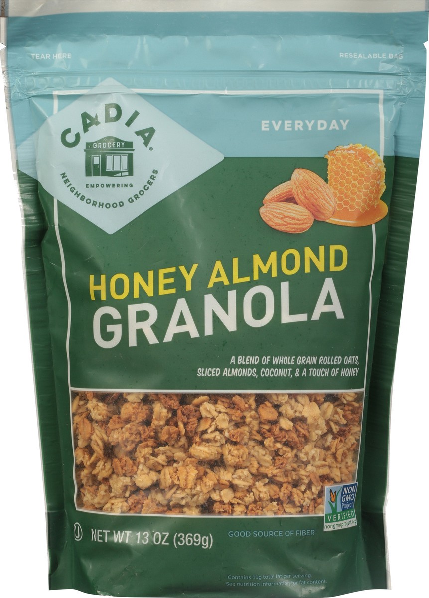 slide 6 of 11, Cadia Honey Almond Granola 13 oz, 13 oz