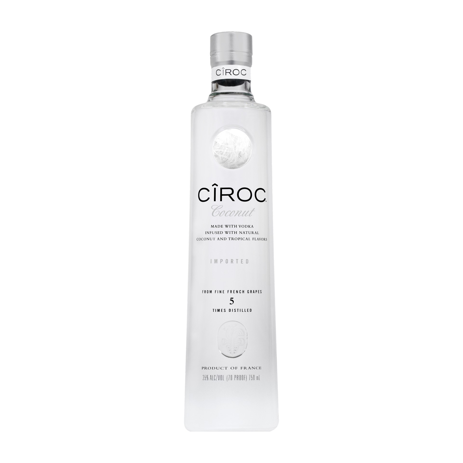 slide 1 of 3, CIROC Coconut, 750 mL (Made with Vodka Infused with Natural Flavors), 750 ml