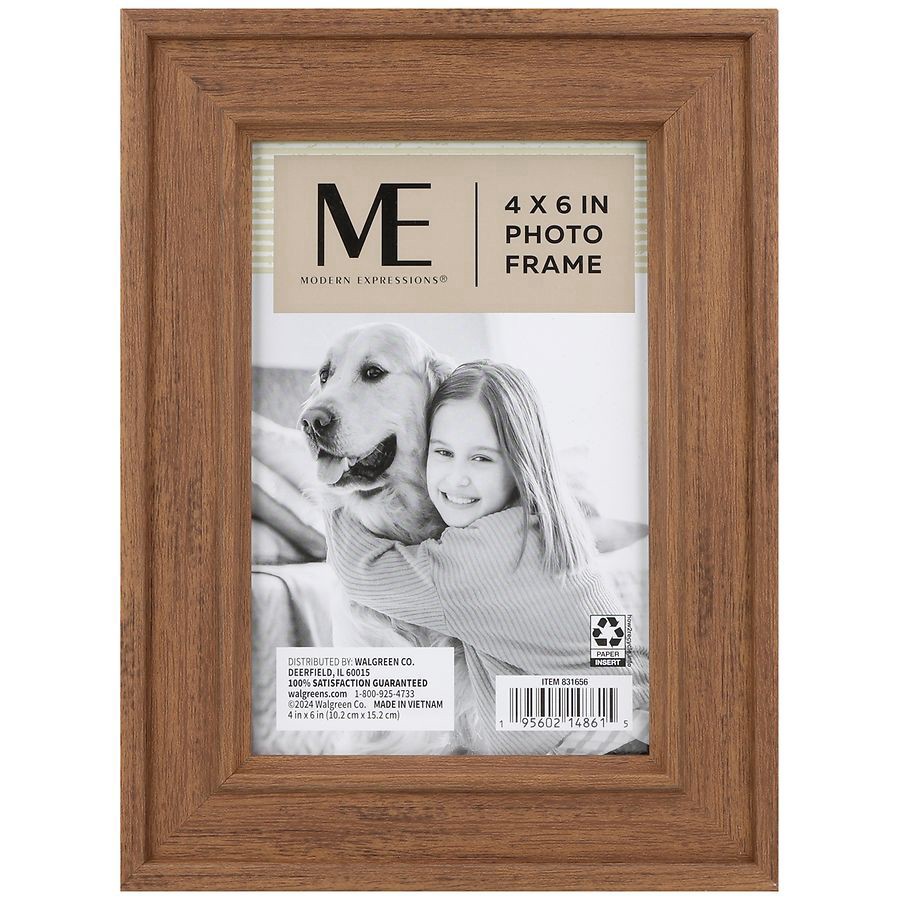 slide 1 of 4, Modern Expressions Photo Frame 4x6 Inches, 1 ct